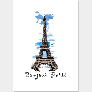 Bonjour, Paris Posters and Art